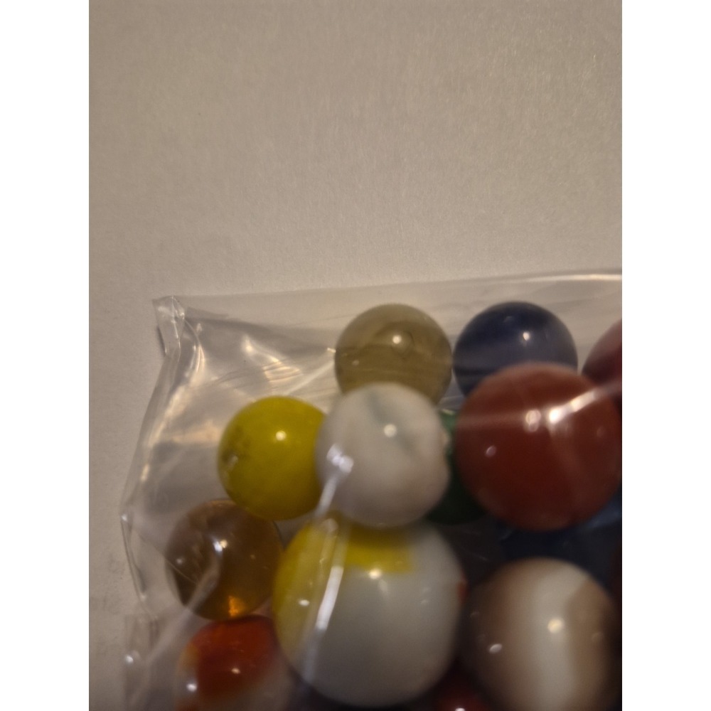 Unbranded Vintage Marble Lot #2. 6.7 Ounces Mixed Colors Mixed Lot - Picture 4 of 8